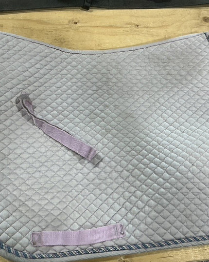 English Saddle Pad White Full Shedrow