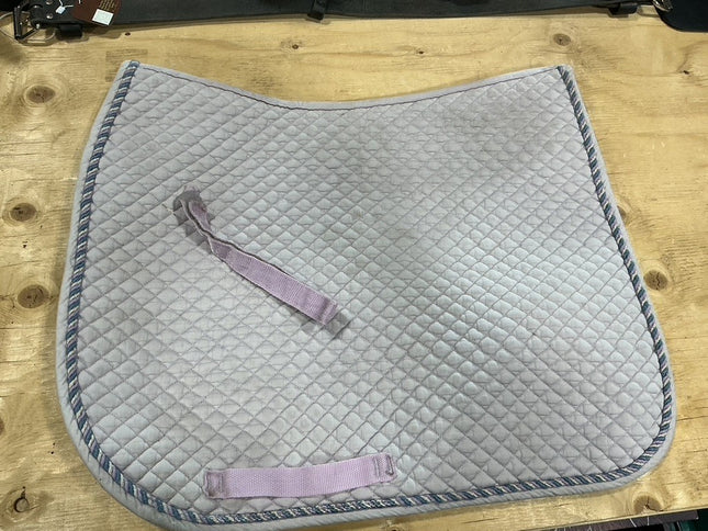 English Saddle Pad White Full Shedrow