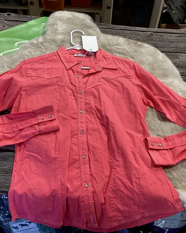 Western Shirt Wrangler Pink MEd