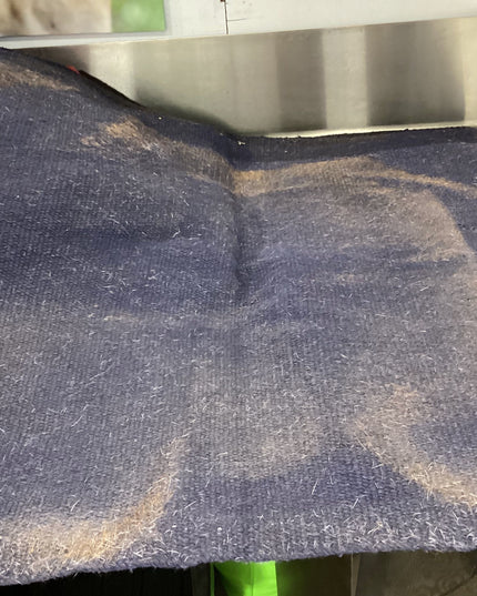 Western Saddle Blanket DRK Blue