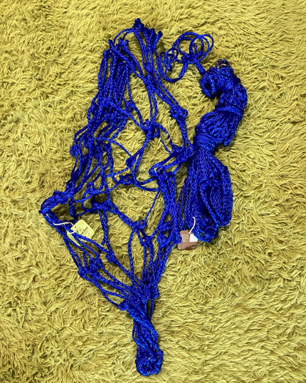 Hay Net Lg Holes Blue New