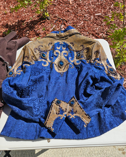 Show Set Brown- Jacket(M), Pants(L), Chaps(32)