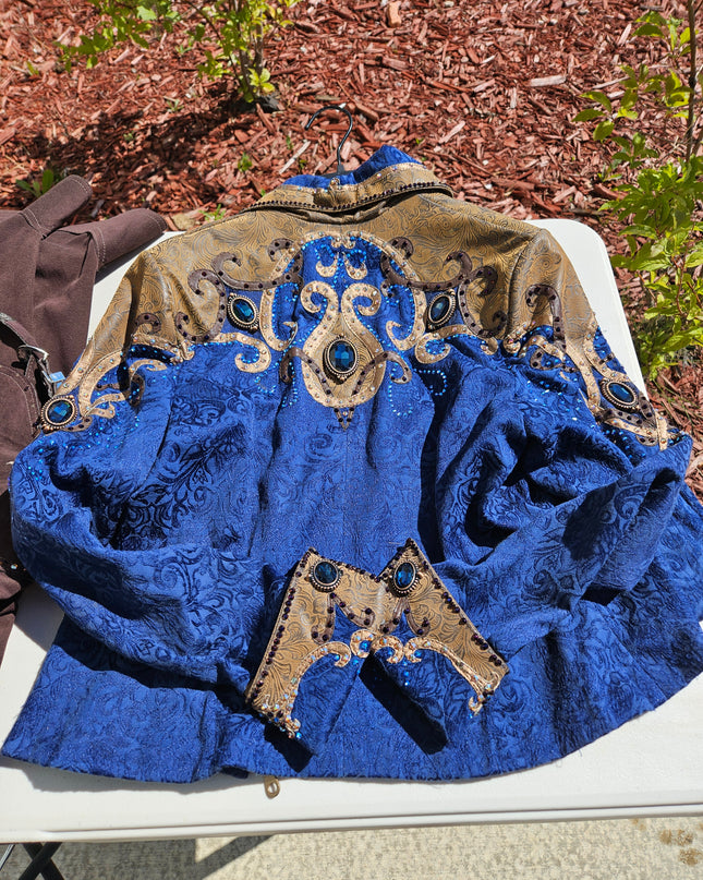 Show Set Brown- Jacket(M), Pants(L), Chaps(32)