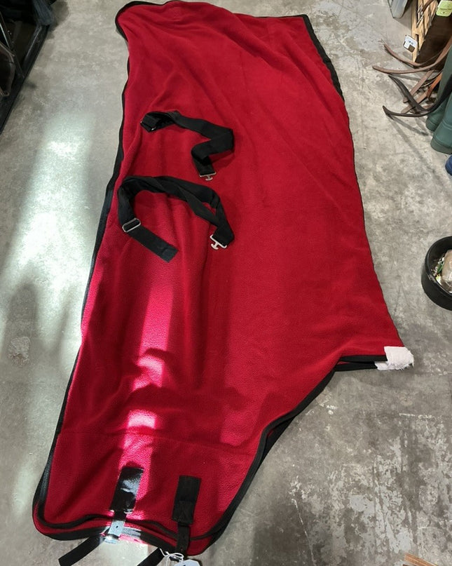 Cooler 76" Red/Black Fleece