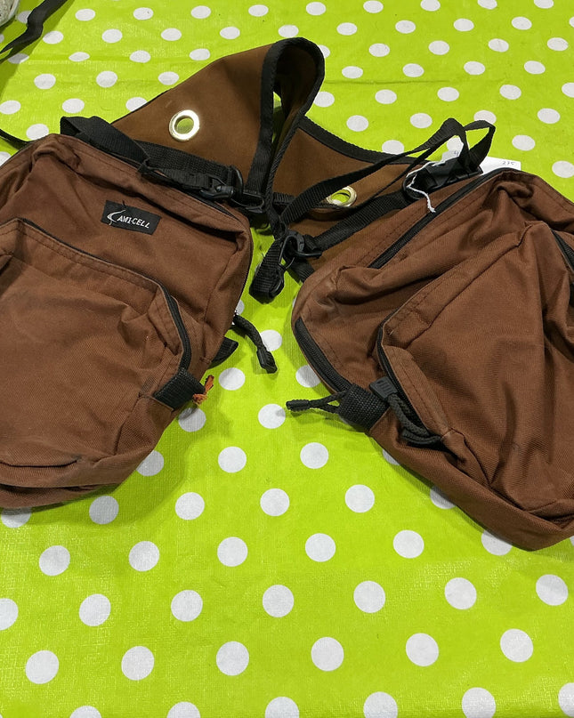 Saddle Bags Brown Like New