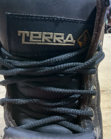 Work Boots Steel Tow Terra Size 7