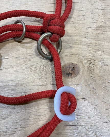 Rope Halter Red