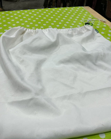 Laundry Garment Bag Reusable White