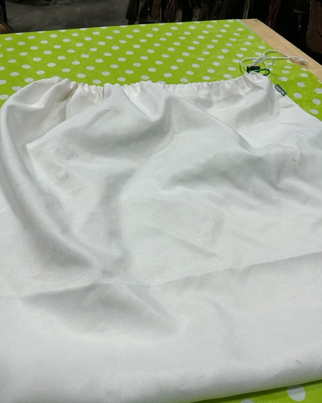 Laundry Garment Bag Reusable White