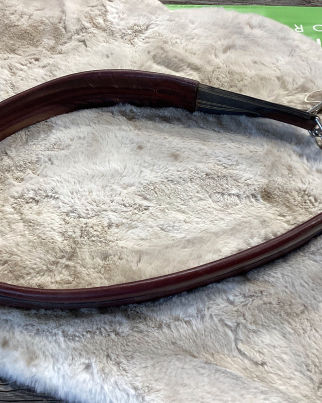 Girth Leather Elastic End 125CM BR