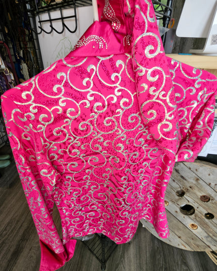 Western Show Shirt Pink M