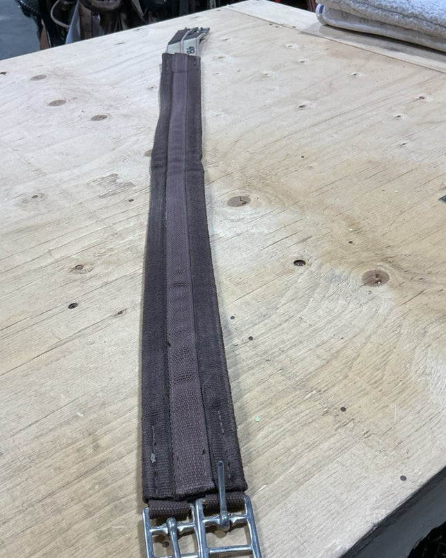 English Girth Brown Fabric 48"