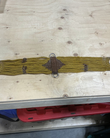 Western cinch rope old Decoration only