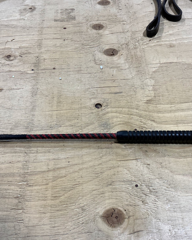 Crop Red/Black 18"