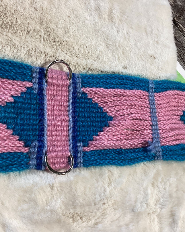 Western Cinch Mohair Straight 30" Pink/Teal