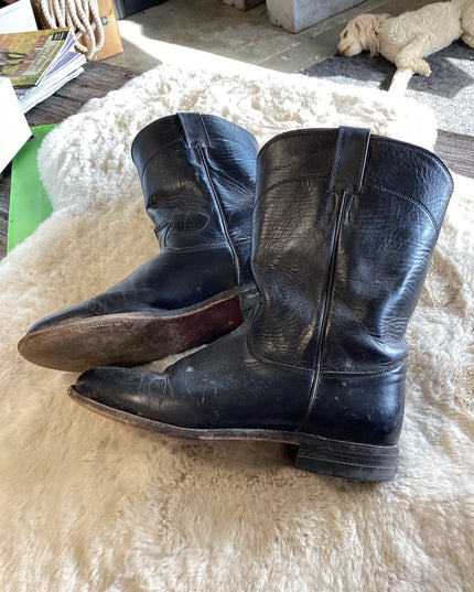 Cowboy Boots Black 8