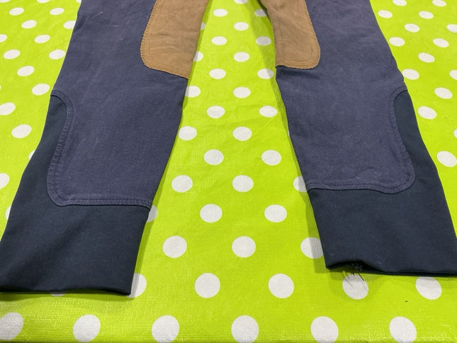 Breeches Elation Platinum Size 30 Blue Denim