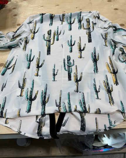 Ladies Top Wrangler Retro Size M Cactus