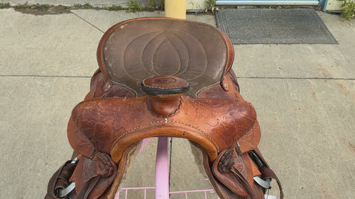 Western Saddle – S14.5" G6", Lightweight | Used, Good