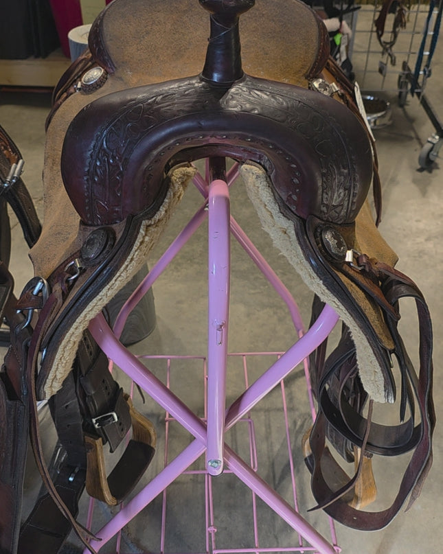 Western Saddle RooHide S16.5" G7"