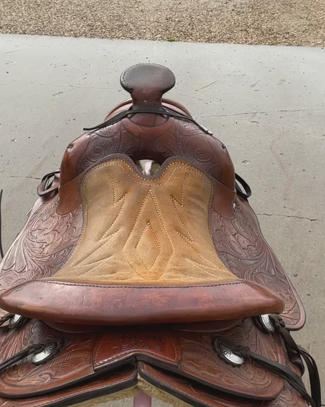 Western Saddle – King of Texas S15" G7" (No Stirrups) | Used, Good